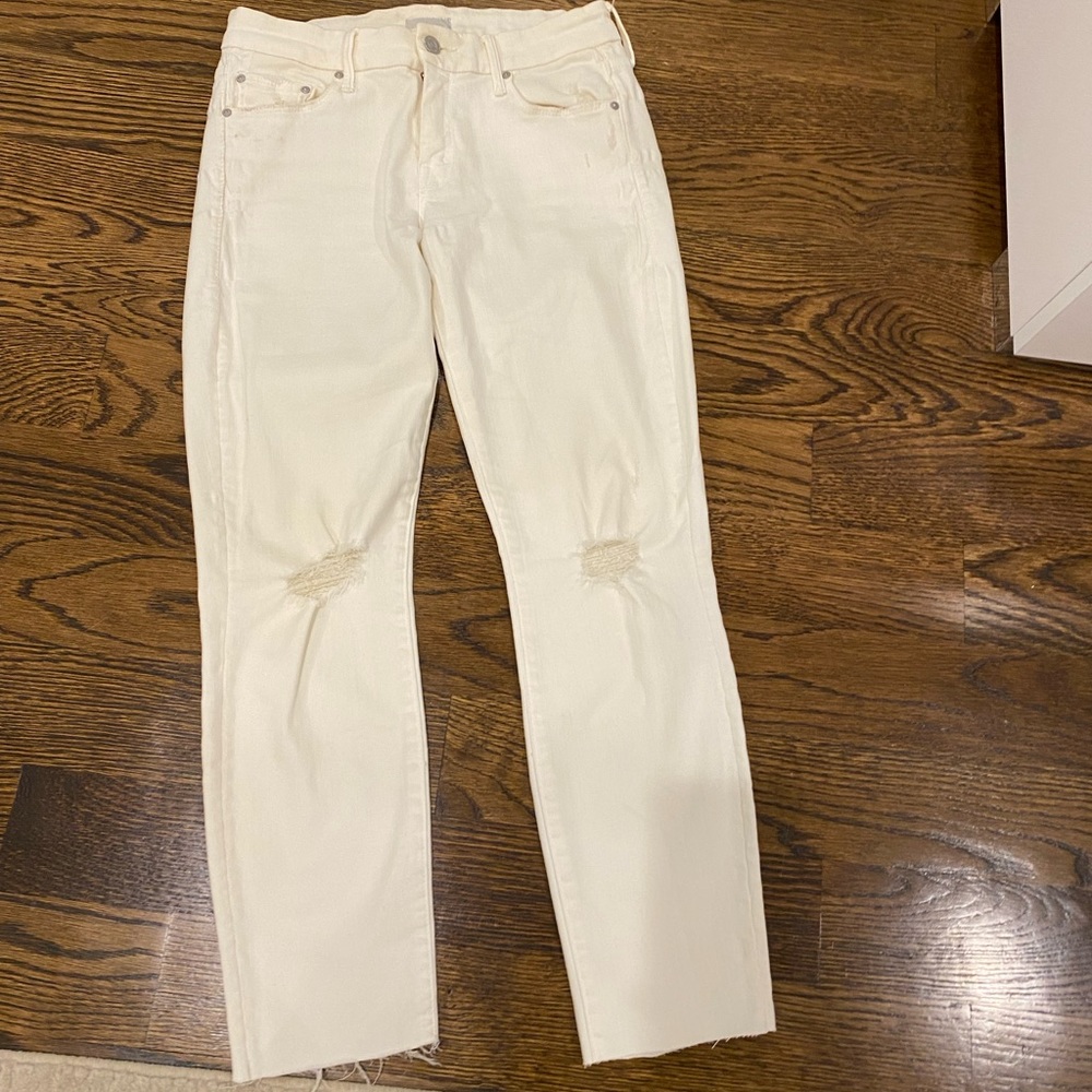 Mother brand - Looker ankle fray jeans sz 26